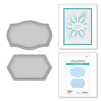 Spellbinders - Stanzschablone "Pierced Mini Labels" Dies