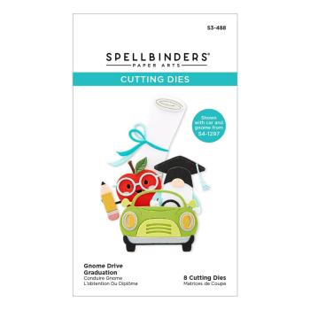 Spellbinders - Stanzschablone "Gnome Drive Graduation" Dies