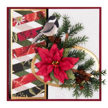 Spellbinders - Stanzschablone "Hemlock, Cones and Chickadee" Dies