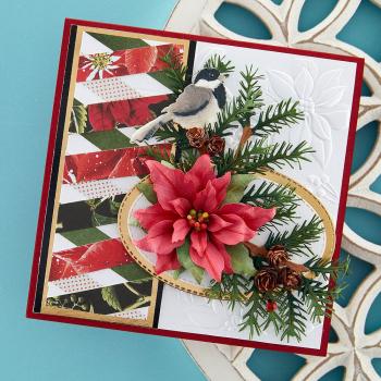 Spellbinders - Stanzschablone "Hemlock, Cones and Chickadee" Dies