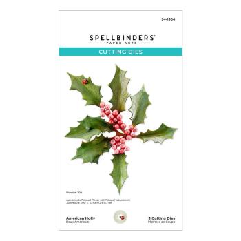 Spellbinders - Stanzschablone "American Holly" Dies