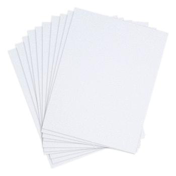 Spellbinders - Schaumstoffplatten Glitzer "White" Glitter Foam Sheets