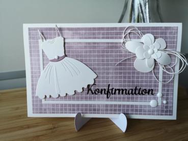 Simple and Basic - Hot Foil Plate "Konfirmation"