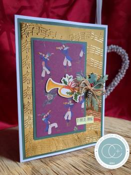 Craft Consortium - Stanzteile "12 Days of Christmas" Chipboard Ephemera