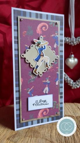 Craft Consortium - Stanzteile "12 Days of Christmas" Chipboard Ephemera