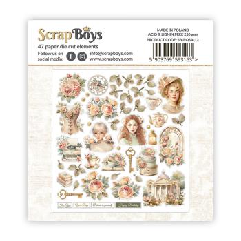 ScrapBoys - Stanzteile "Rosalia" Die Cuts