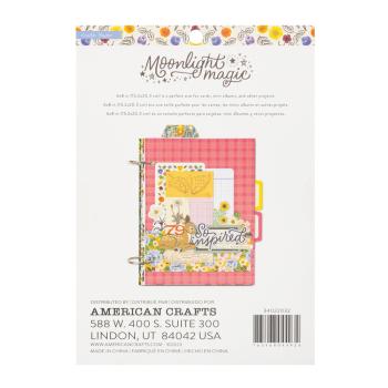 American Crafts - Designpapier "Moonlight Magic" Paper Pack 6x8 Inch - 36 Bogen