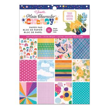 American Crafts - Designpapier "Main Character Energy" Paper Pack 6x8 Inch - 36 Bogen