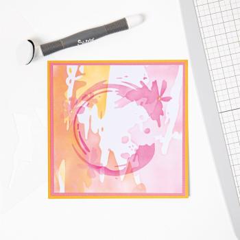 Sizzix - Schablone "Painted" Layered Stencil Design by Olivia Rose