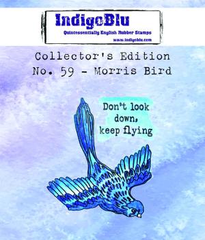 IndigoBlu - Gummistempel "Morris Bird" Rubber Stamp