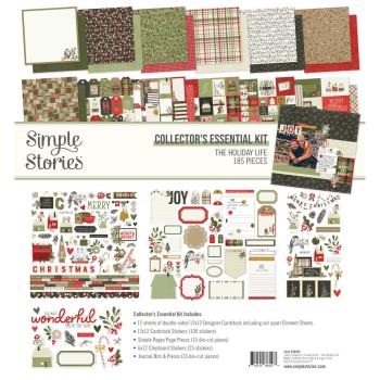 Simple Stories - Collectors Essential Kit "The Holiday Life" 12 Bogen Designpapier