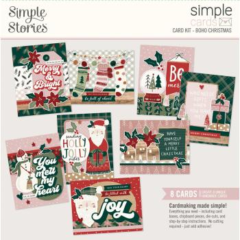 Simple Stories - Cards Kit "Boho Christmas"