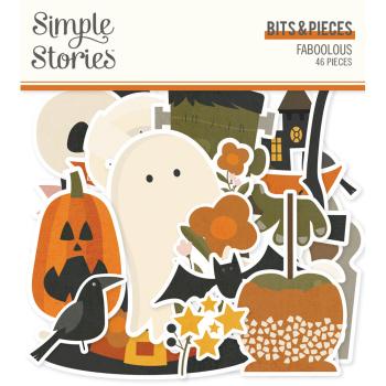 Simple Stories - Stanzteile "FaBOOlous" Bits & Pieces 