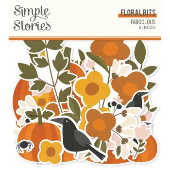 Simple Stories - Stanzteile "FaBOOlous Floral" Bits & Pieces 