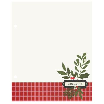 Simple Stories SN@P! Binder "The Holiday Life" Album 6x8 Inch