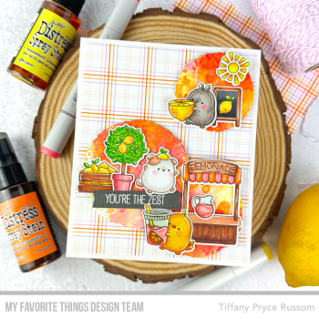 My Favorite Things - Designpapier "Orange Sherbet" Paper Pad 6x6 Inch - 24 Bogen