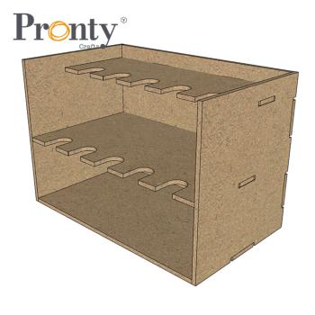 Pronty Crafts - MDF Organizer Grundbox "Basic Box Blending Tool Storage"