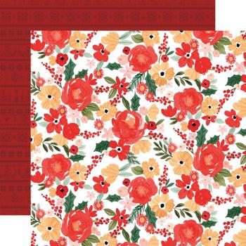 Carta Bella - Designpapier "Joyful Christmas Flora" Collection Kit 12x12 Inch - 12 Bogen  