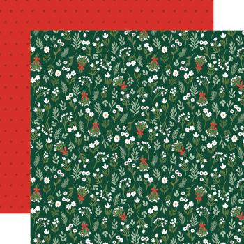 Carta Bella - Designpapier "Merry Christmas Flora" Paper Pad 6x6 Inch - 24 Bogen