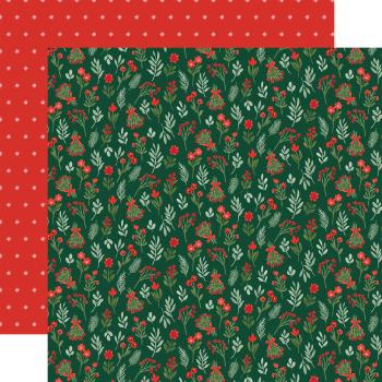 Carta Bella - Designpapier "Peaceful Christmas Flora" Collection Kit 12x12 Inch - 12 Bogen  