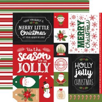 Echo Park - Designpapier "Have A Holly Jolly Christmas" Paper Pack 6x6 Inch - 24 Bogen