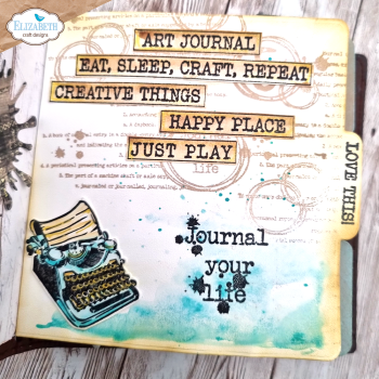 Elisabeth Craft Designs - Stempelset "Journal Your Life" Clear Stamps