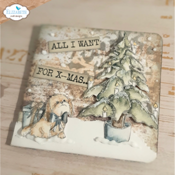 Elisabeth Craft Designs - Stempelset "All I Want..." Clear Stamps