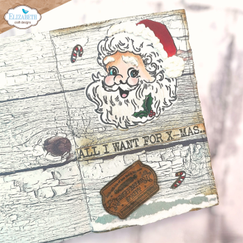 Elisabeth Craft Designs - Stempelset "Santa Claus" Clear Stamps