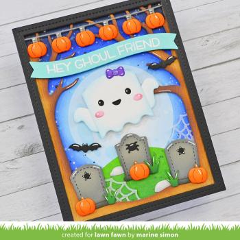 Lawn Fawn - Stanzschablone "Tiny Gift Box Ghost" Add-on Die