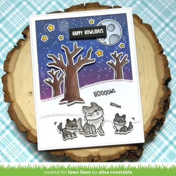 Lawn Fawn - Stempelset "Wild Wolves" Clear Stamps