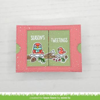 Lawn Fawn - Stempelset "Winter Birds" Clear Stamps