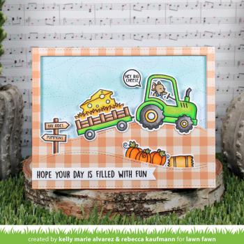 Lawn Fawn - Stempelset "Hay There, Hayrides! Mice" Clear Stamp Add-On