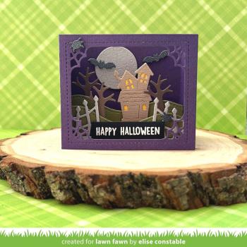 Lawn Fawn - Stanzschablone "Shadow Box Card Halloween" Add-on Die