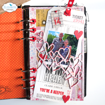 Elizabeth Craft Designs - Stanzschalone "Planner Essentials 57 - Heart Overlay" Dies