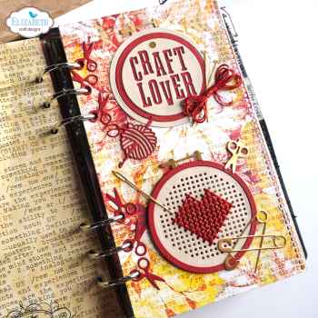 Elizabeth Craft Designs - Stanzschalone "Planner Essentials 58 - Craft Lover" Dies