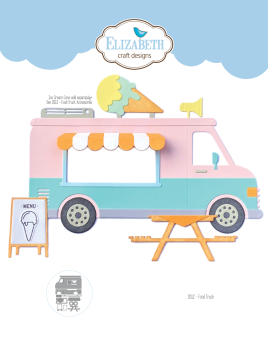 Elizabeth Craft Designs - Stanzschalone "Food Truck" Dies