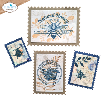 Elizabeth Craft Designs - Stanzschalone "Postage Stamps" Dies