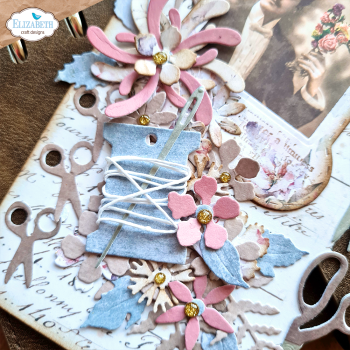 Elizabeth Craft Designs - Stanzschalone "Florals Mini's" Dies