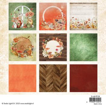 Studio Light - Designpapier "Deep Forest" Paper Pack 6x6 Inch - 36 Bogen