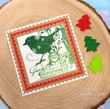 Woodware - Stempelset "Christmas Robin" Clear Stamps Design by Francoise Read