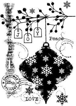 Woodware - Stempel "Winter Bauble" Clear Stamps Design by Francoise Read