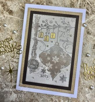 Woodware - Stempel "Winter Bauble" Clear Stamps Design by Francoise Read