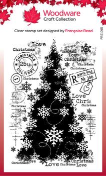 Woodware - Stempel "Snow Frosted Tree" Clear Stamps Design by Francoise Read