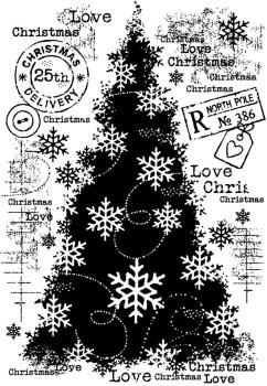 Woodware - Stempel "Snow Frosted Tree" Clear Stamps Design by Francoise Read