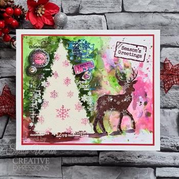 Woodware - Stempel "Snow Frosted Tree" Clear Stamps Design by Francoise Read