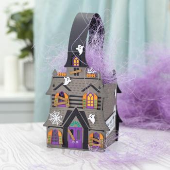 Crafters Companion - Stanzschablone "Spooky House" Dies