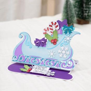 Crafters Companion - Stanzschablone "Christmas Sleigh" Dies