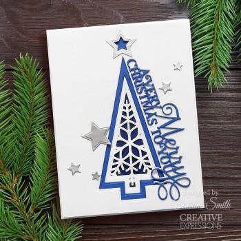 Creative Expressions - Stanzschablone "Snowflake Tree-O" Craft Dies Design by Sue Wilson