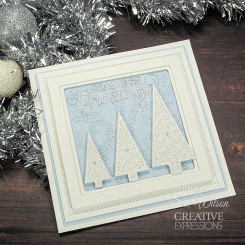 Creative Expressions - Stanzschablone "Snowflake Tree-O" Craft Dies Design by Sue Wilson