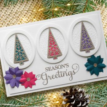 Creative Expressions - Stanzschablone "Snowflake Tree-O" Craft Dies Design by Sue Wilson